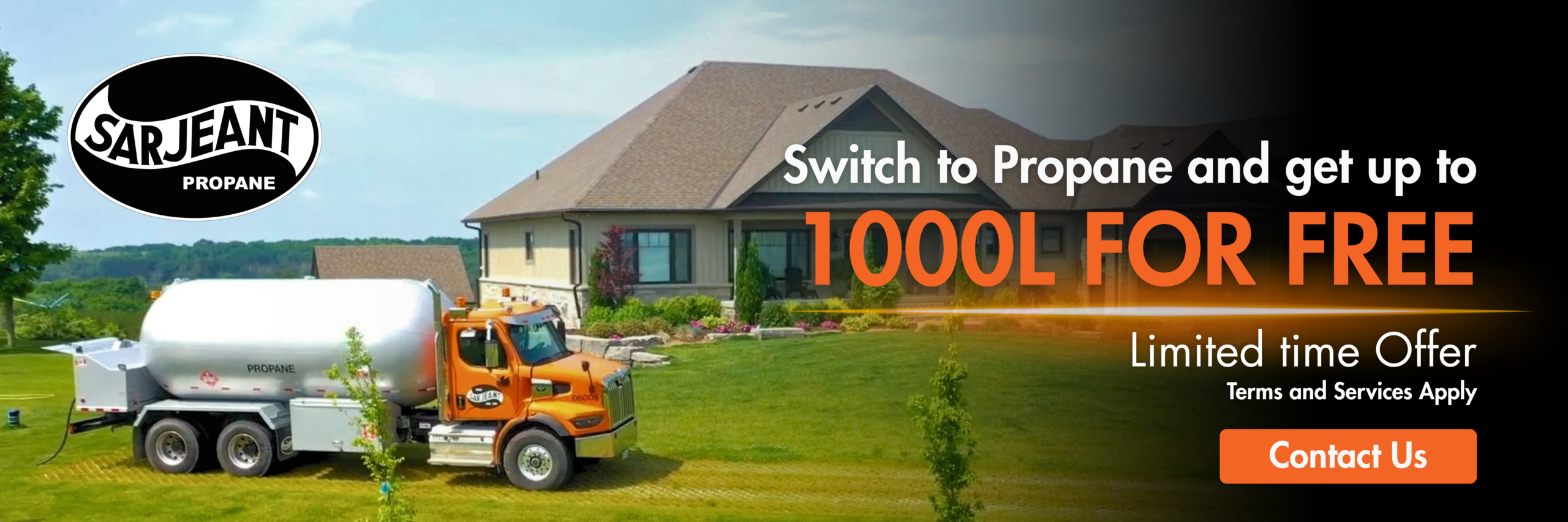 Switch to Propane and get up to 1000L Free